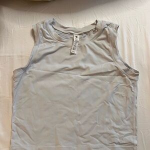 Paragon Sleeveless White Tank Top